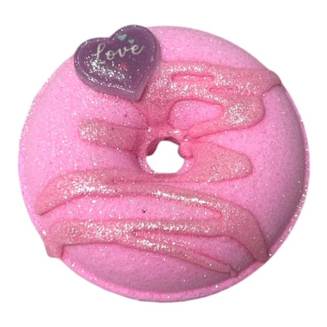 The Lavish Goat - Wholesale Bath bomb/fizz - Pink Sugar Donut Bath Bomb (Prize Bomb)1