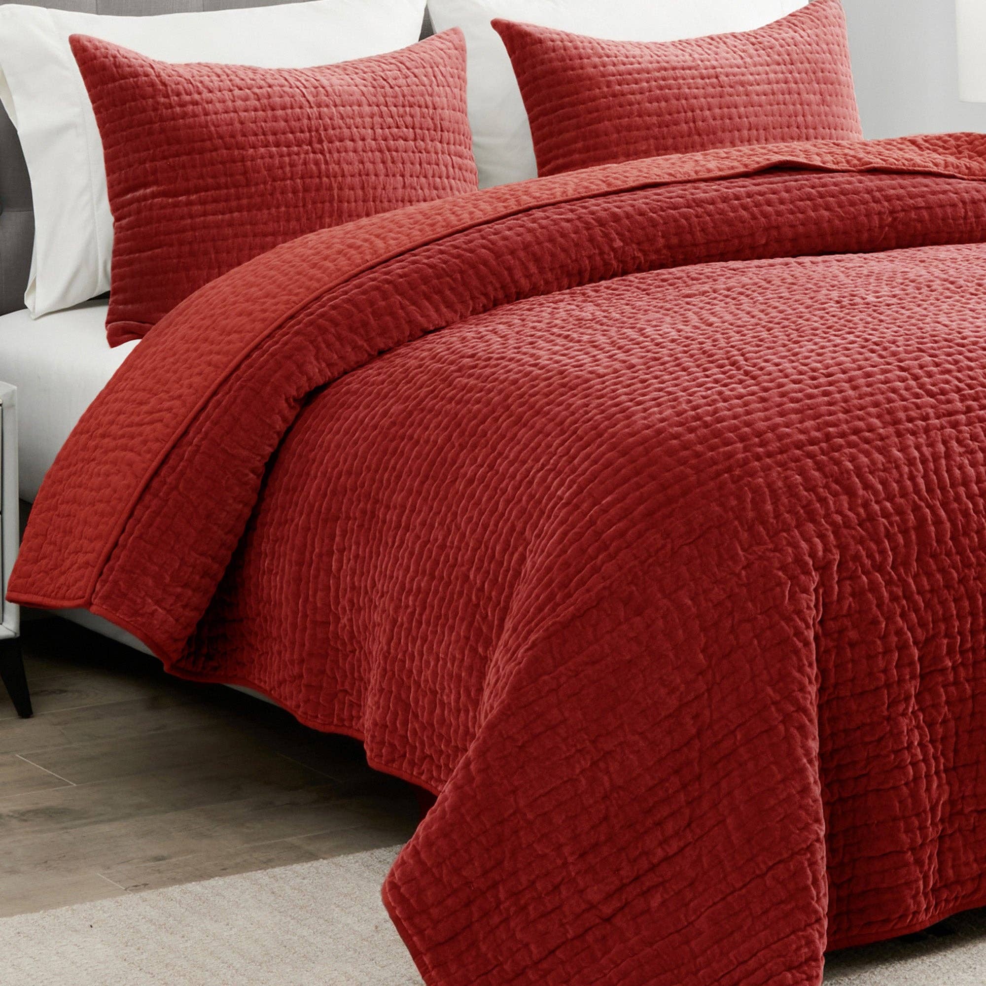 Mélange Home - Wholesale Quilt - Tamara Velvet Quilt Set15