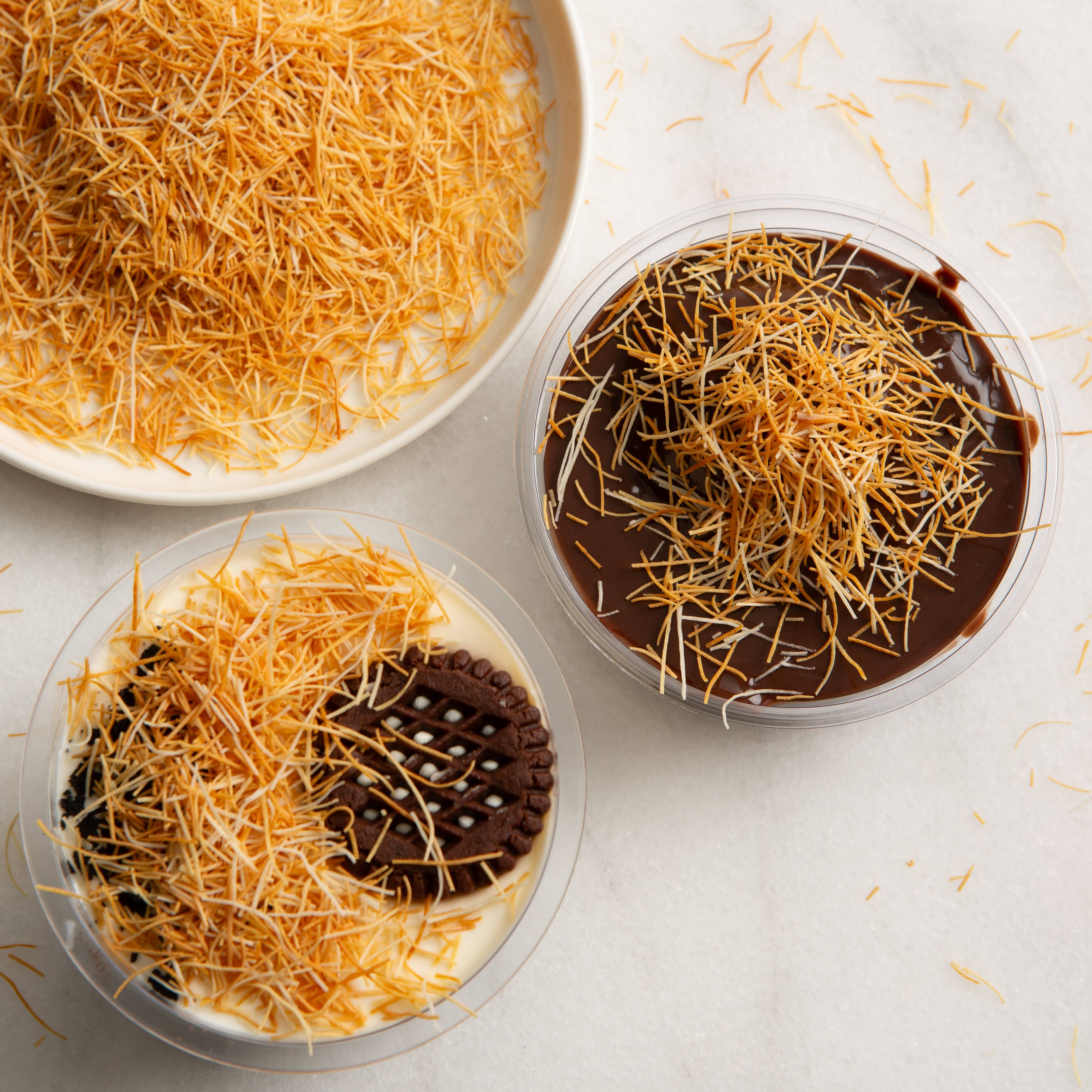 Carian's Bistro Chocolates - Wholesale Chocolate - Dubai Chocolate Kataifi for DIY and Chocolate Shops1