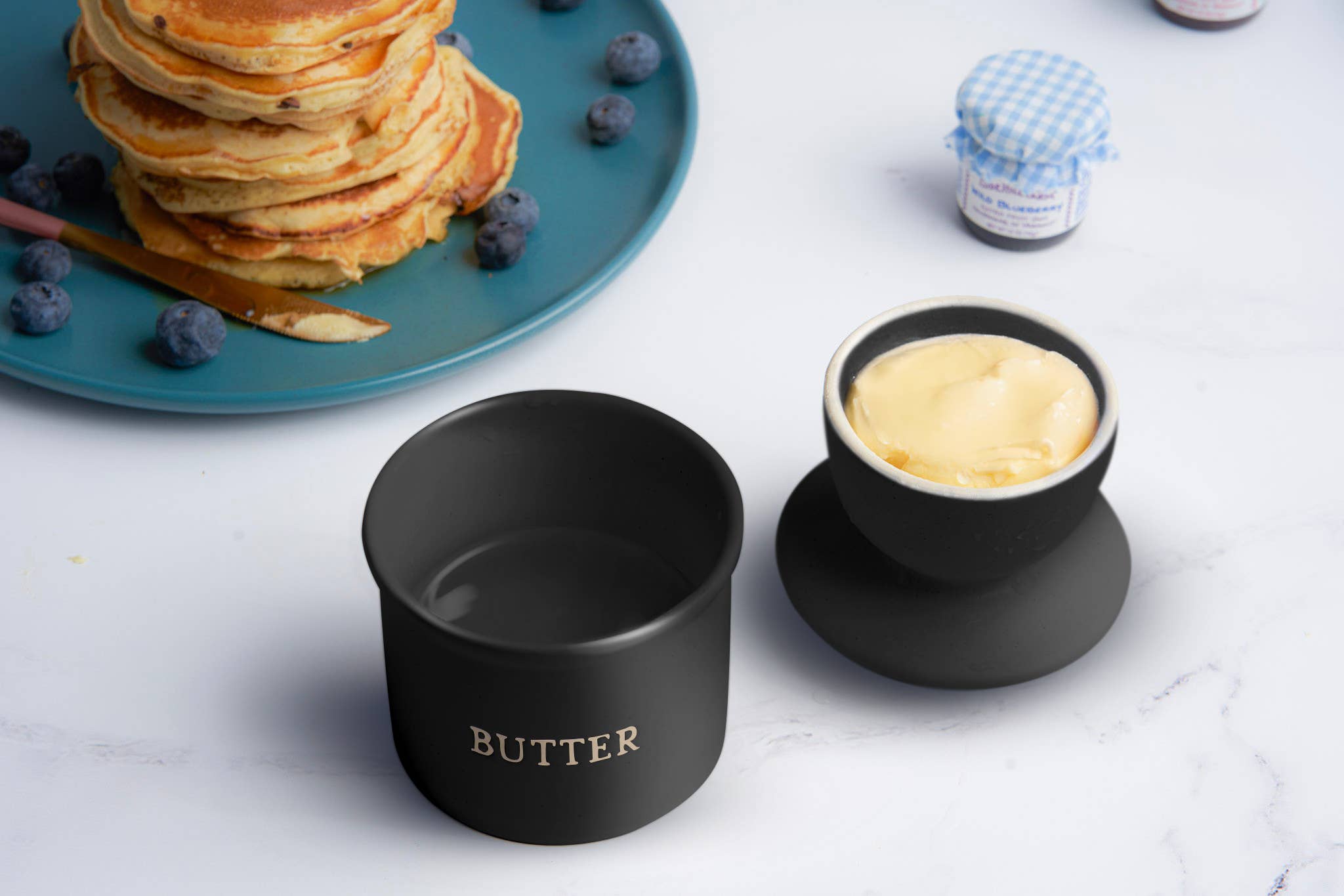 Kook - Wholesale Butter Dish - Kook French Butter Keeper Dish, Ceramic6