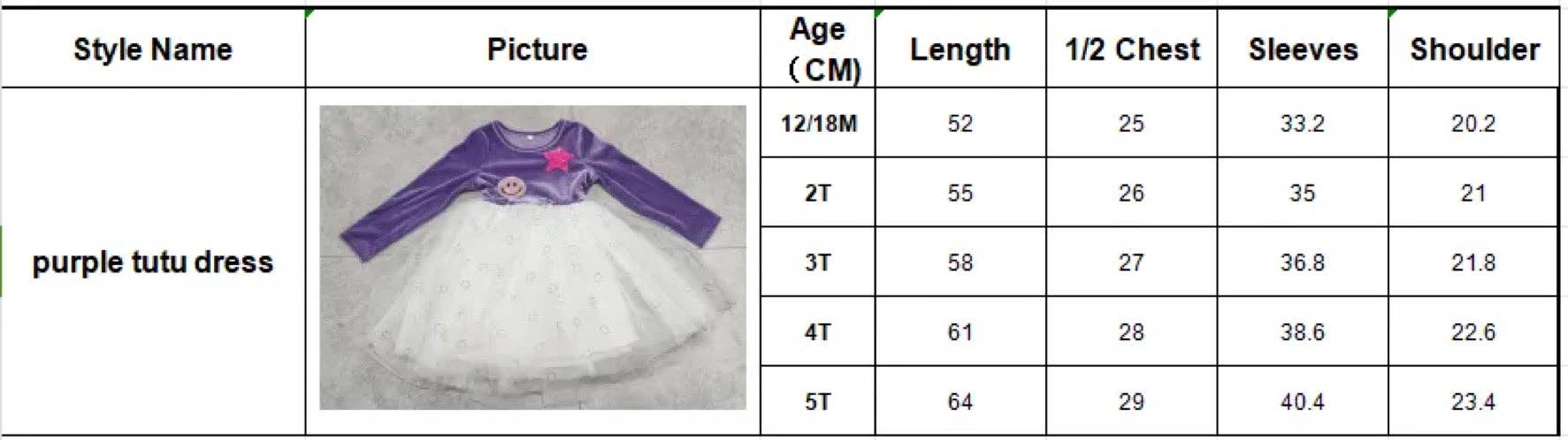 Ellie and Mila - Venta al por mayor Falda tutú - Niños - Vestido tutú con cara sonriente y brillo10