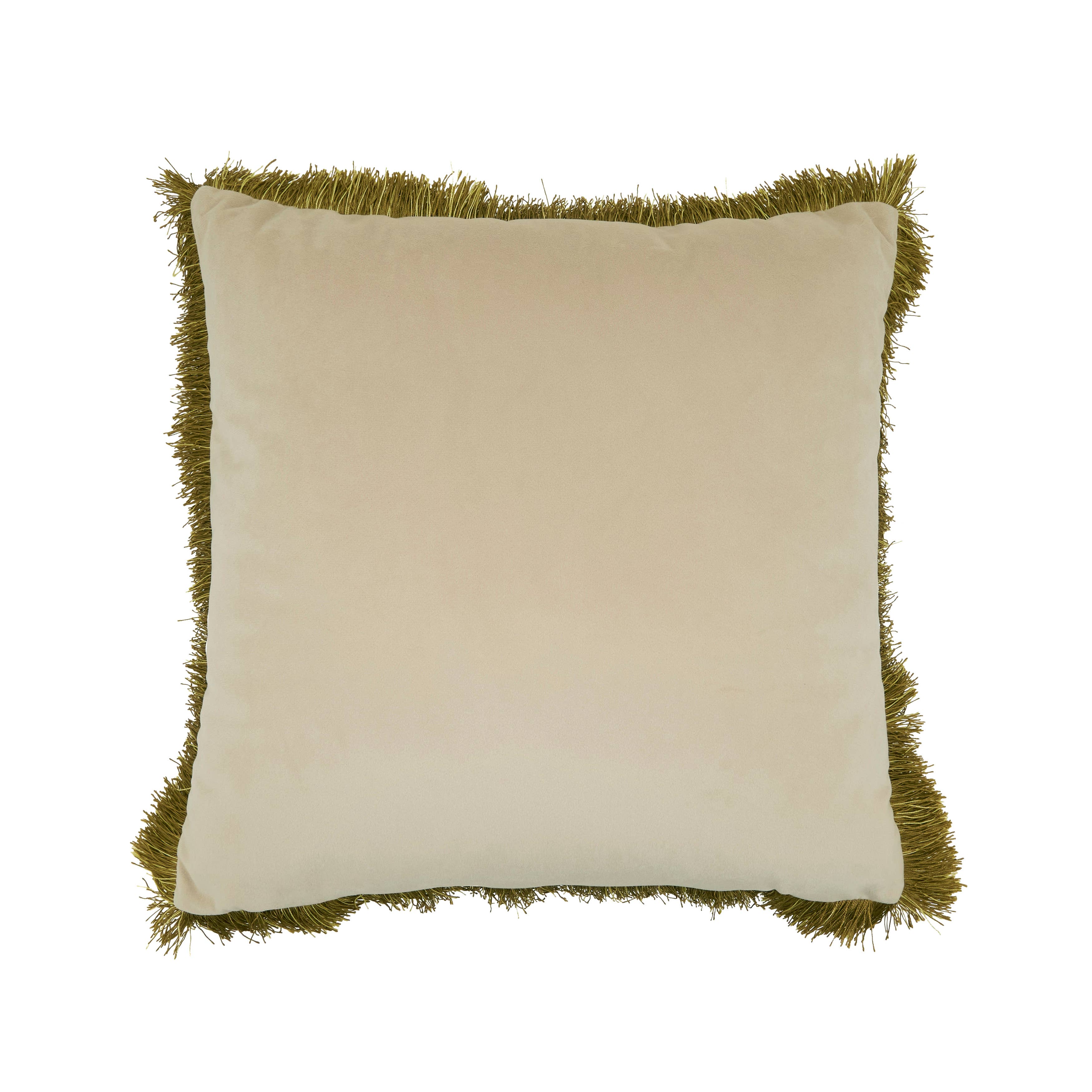 Saro Lifestyle - Wholesale Throw/Decorative Pillow - Velvet Fringe Throw Pillow1