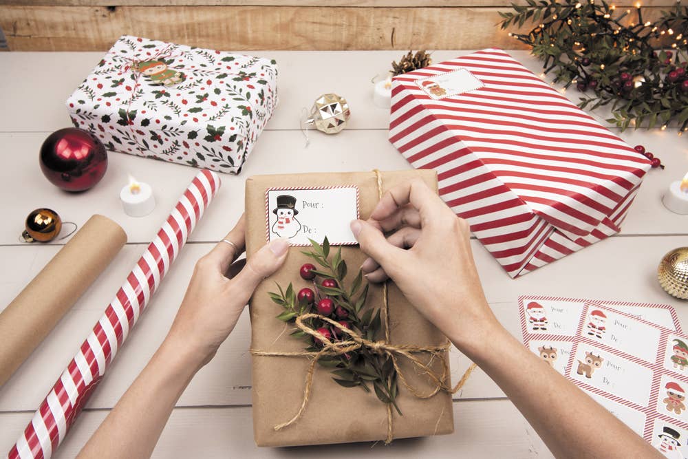 Tim&Puce Factory - Vente Feuille de papier cadeau - PAPIER CADEAU KRAFT0