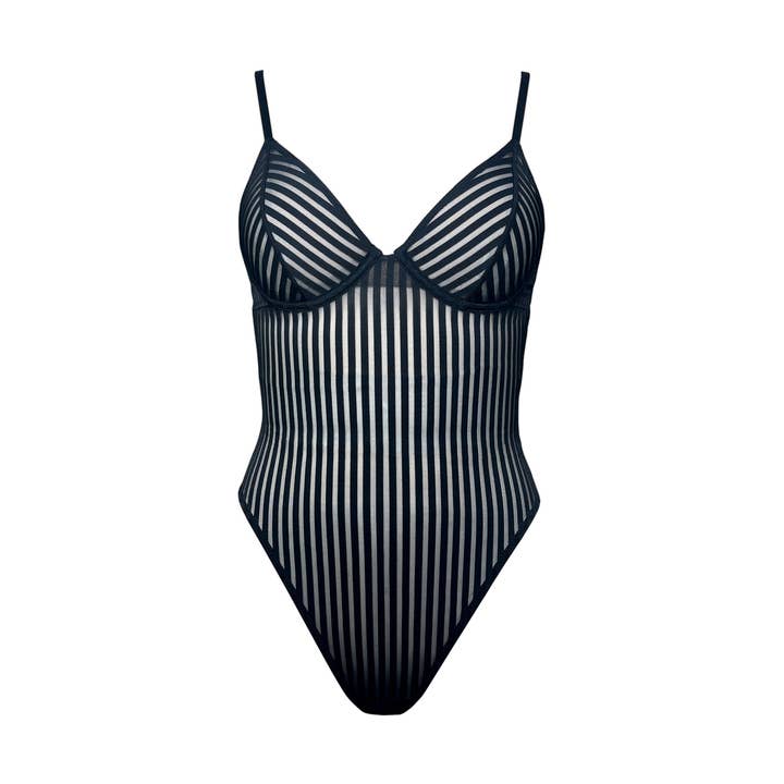 Body Vertigo Wired noir pour la vente par Monique Morin Lingerie