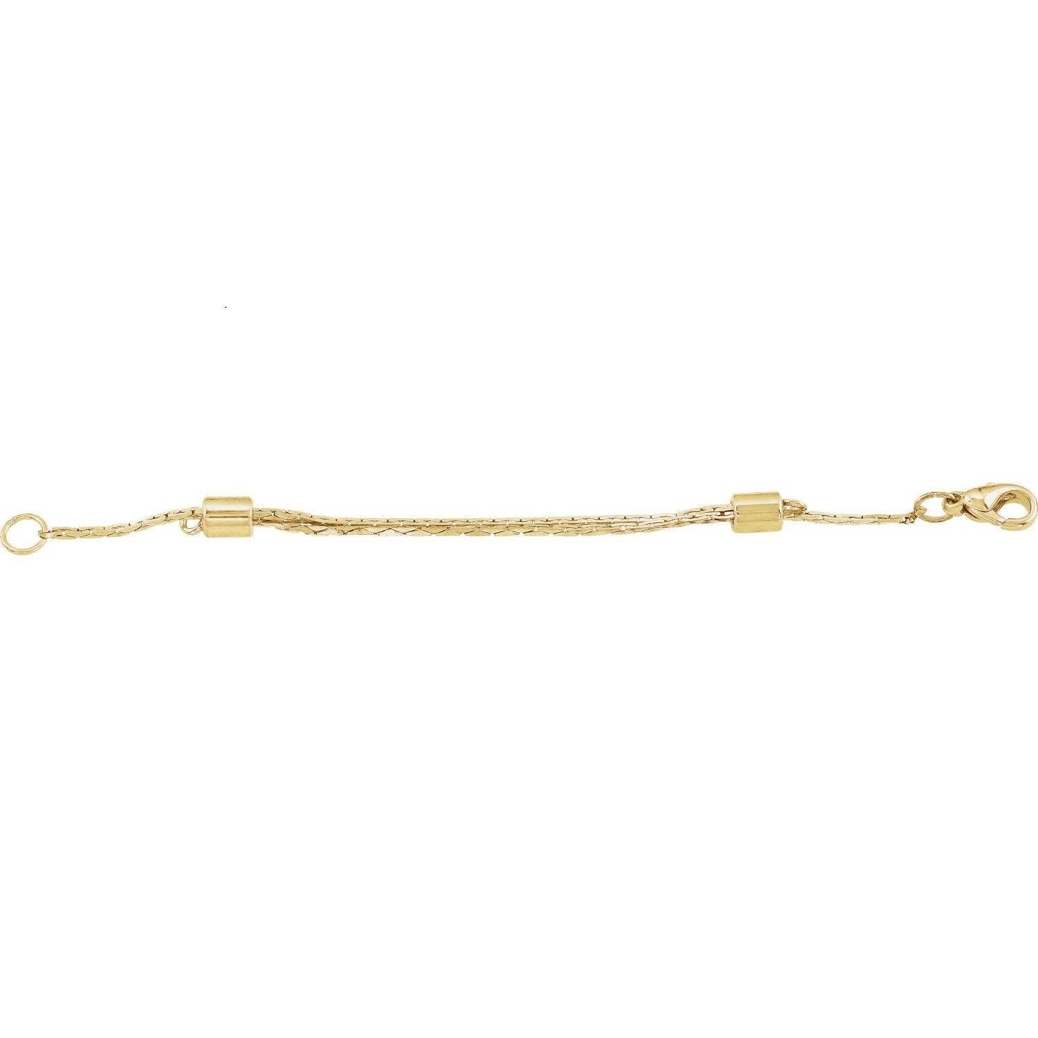 REMOVED BRAND - Wholesale Link & Chain Necklace - 3.25 inch Adjustable Chain Extender in Gold Filled or Stainless Steel0
