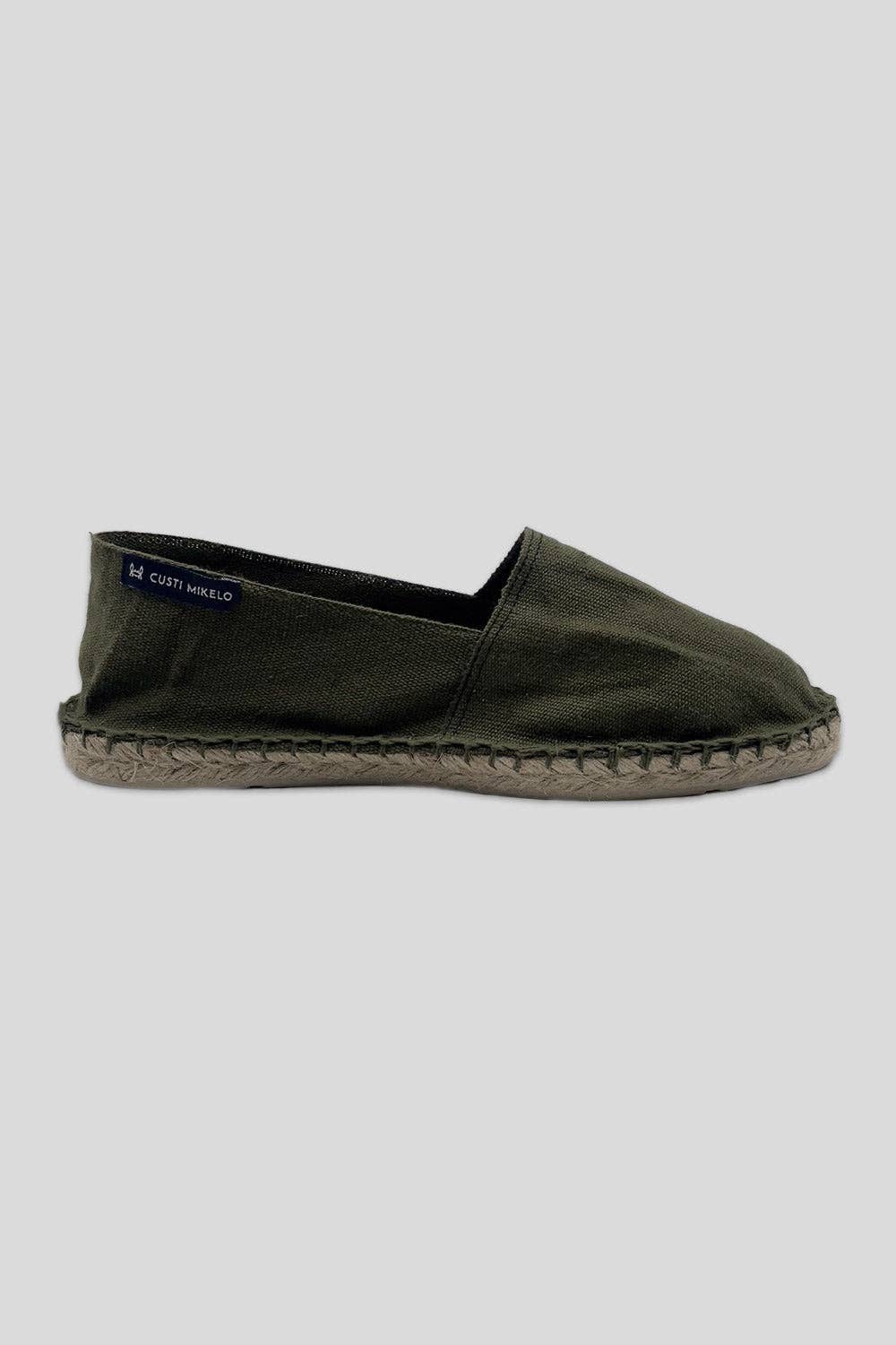 Custi Mikelo: Men's Clothing & Christmas Gifts - Wholesale Slides - Men's - Green espadrille2