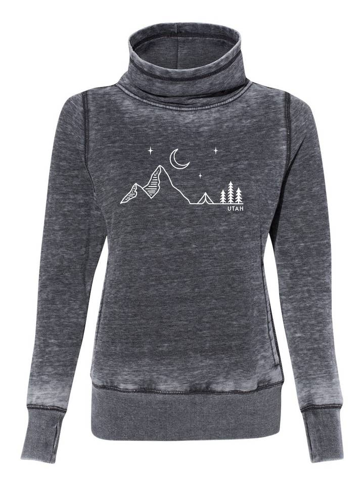 UT Night Scene Cowl for wholesale by Homeplace Apparel