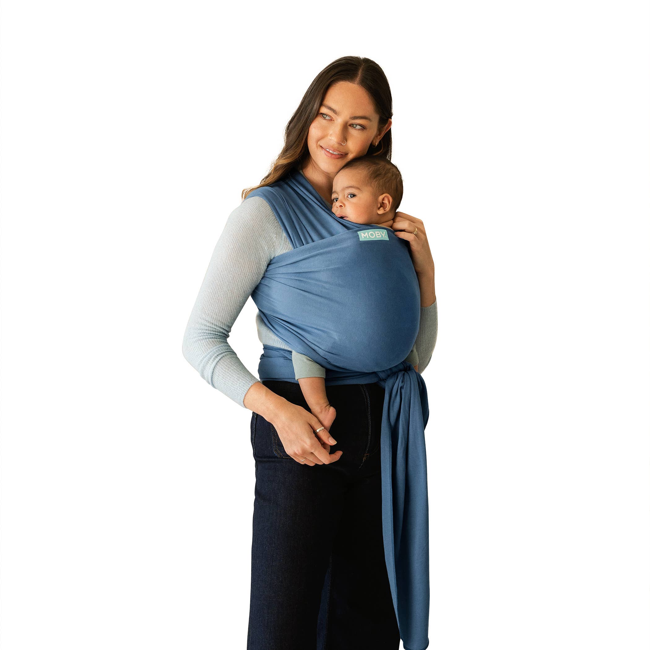 Moby - Wholesale Baby Wrap/Sling - MOBY CLASSIC WRAP - OCEAN- ECOM BOX0