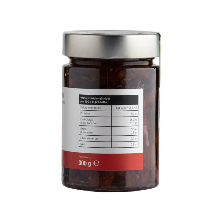 OLIO FERRARI - Wholesale Dried Spice - Sun-dried tomatoes in extra virgin olive oil 300 g2