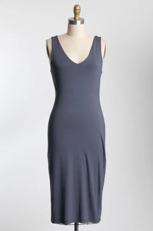 Final Touch - Wholesale Dress - Women's - Double Layer Bodycon Dress - D1600317