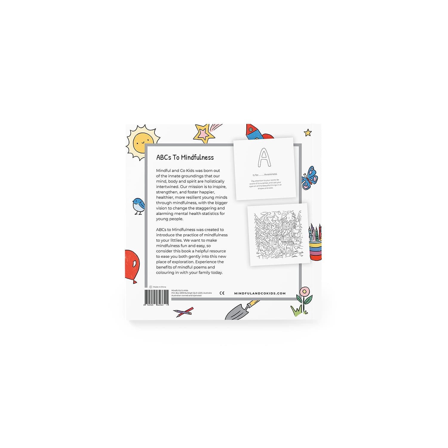 Mindful and Co Kids - Wholesale Educatieve kaarten - Kinderen en baby - ABC van Mindfulness1