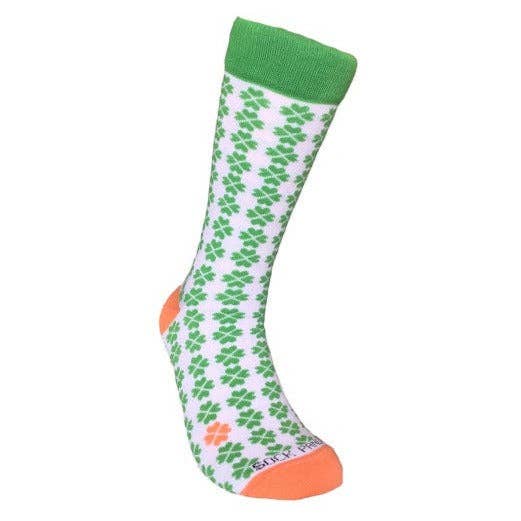 Sock Panda – wholesale Strumpor - Dam – Lucky Four Leaf Clover Mönster Strumpor från strumpan Panda0