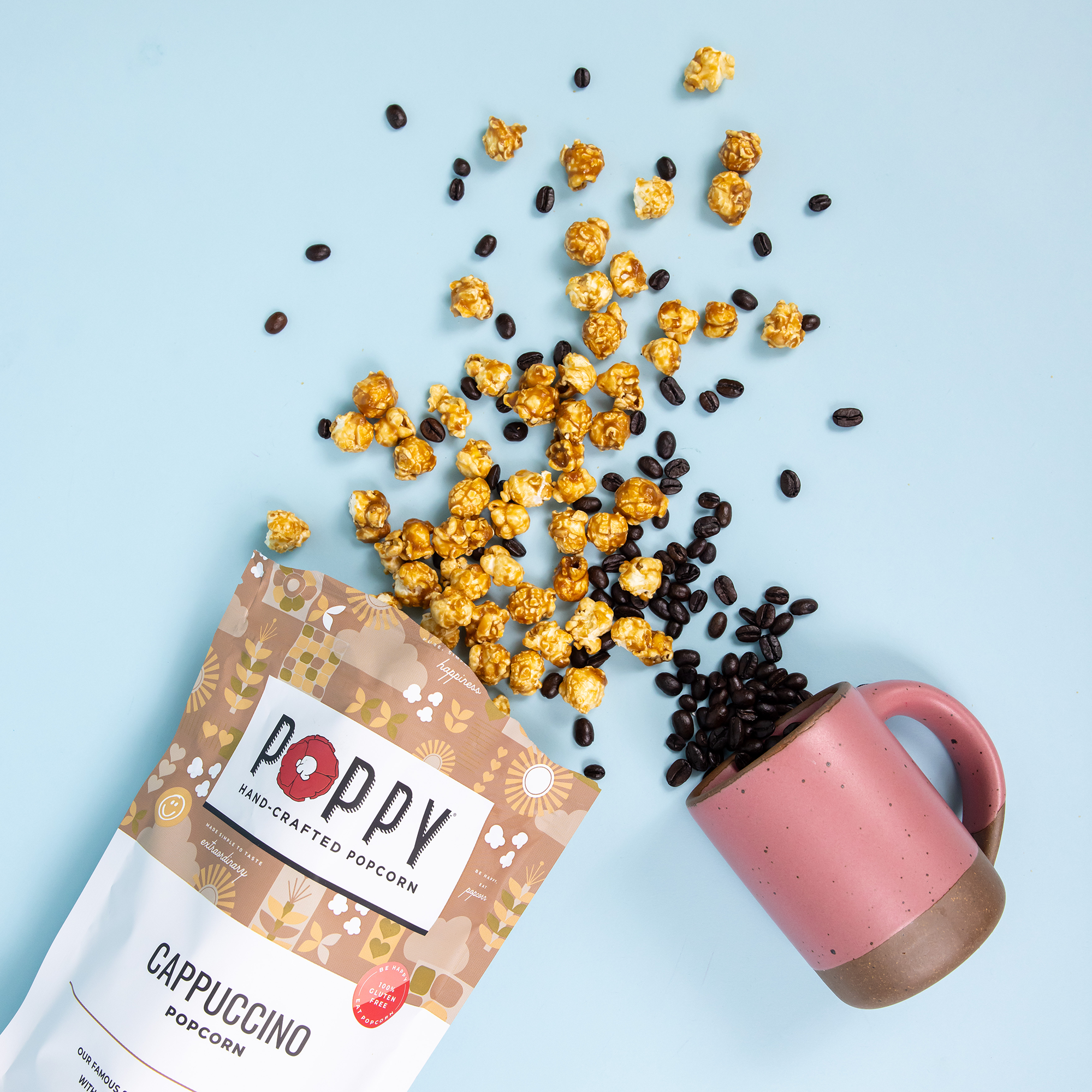 Poppy Hand-Crafted Popcorn - Vente Pop-corn - Popcorn Cappuccino2