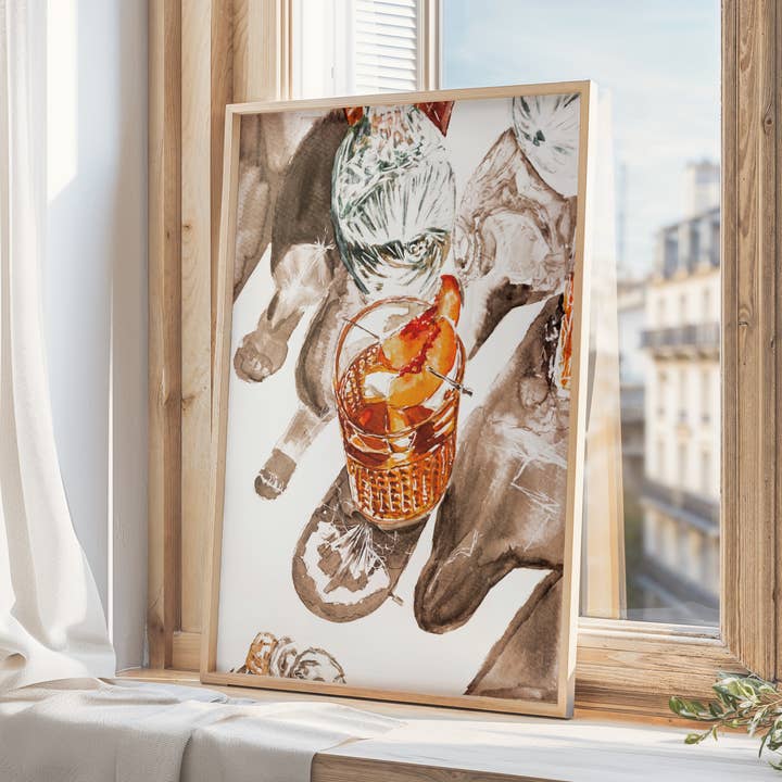 Peachy Giclee-tryk for engroshandel hos HadsComerArt