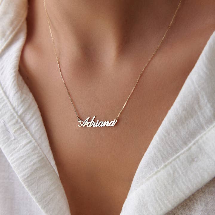 JoyPersonalized – Großhandel Kette mit Anhänger/Charm – Personalisierte Namenskette, benutzerdefinierte Namenskette für Frauen3