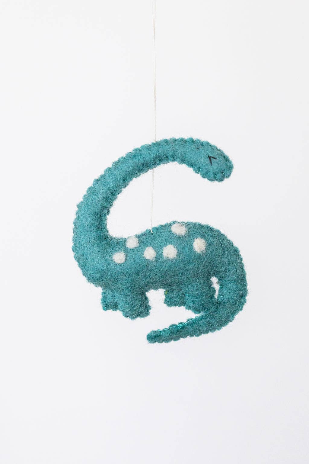 Nivas - Wholesale Ornament - Christmas Dinosaur Felt Ornament (Brontosaurus)3