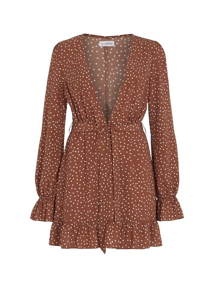 Polka dot Mia dress for wholesale by Blackburd