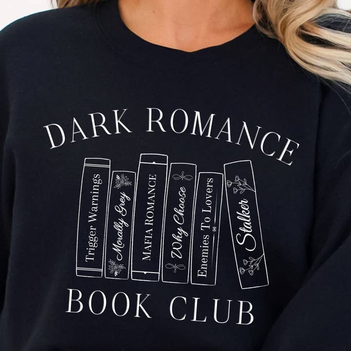 Little Smut Closet - Wholesale Graphic Sweatshirt - Women's - Dark Romance Book Club Sweatshirt3