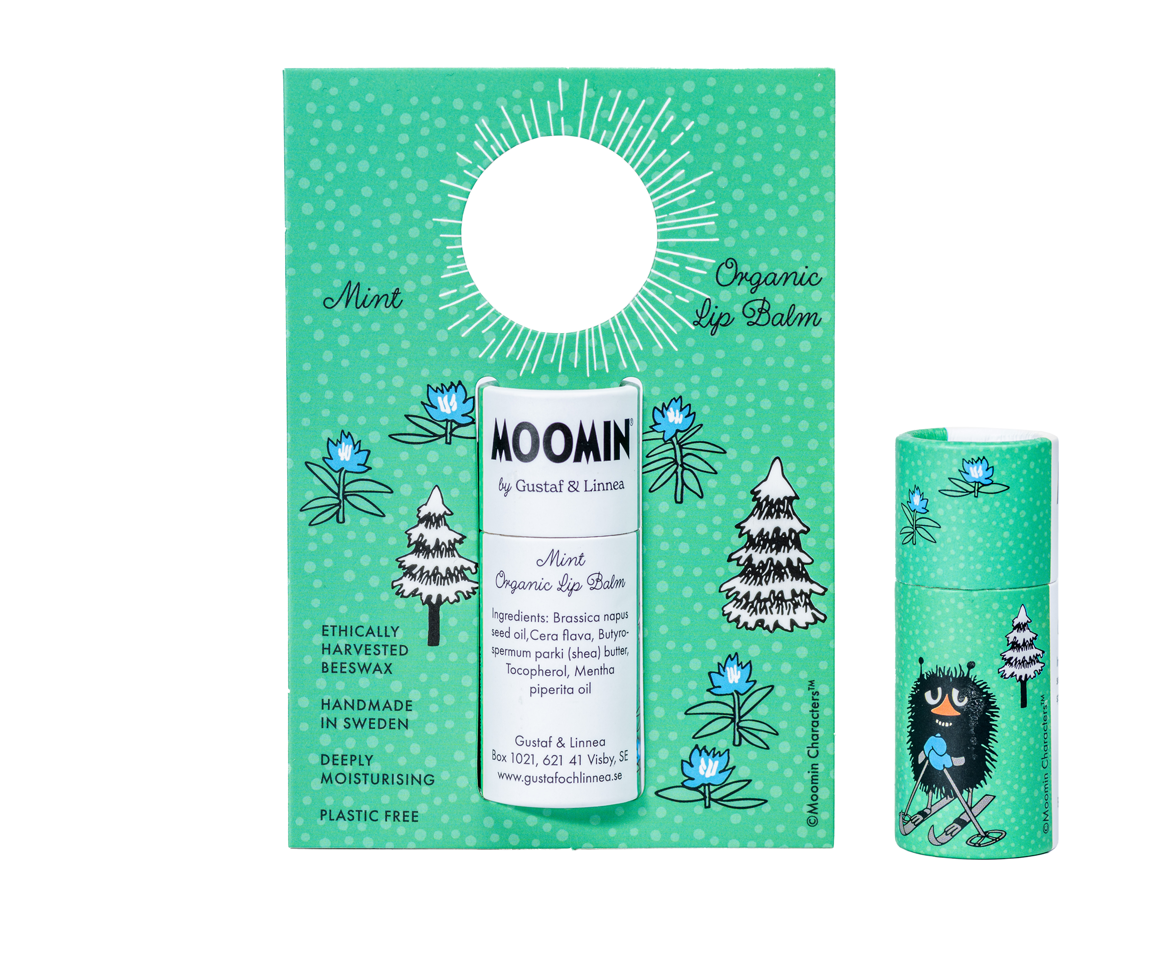 Gustaf och Linnea - Wholesale Lip Balm - Moomin by G&L - Beeswax lip balm with mint flavor5
