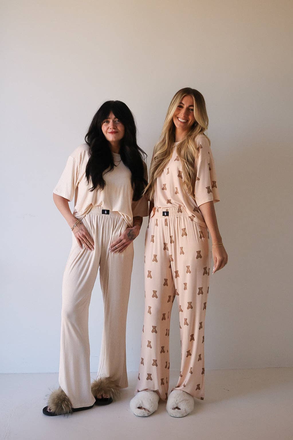 Forever French Baby - Wholesale Lounge Set - Women's - Women's Boxy Tee Lounge Set | Sadie Stripe5