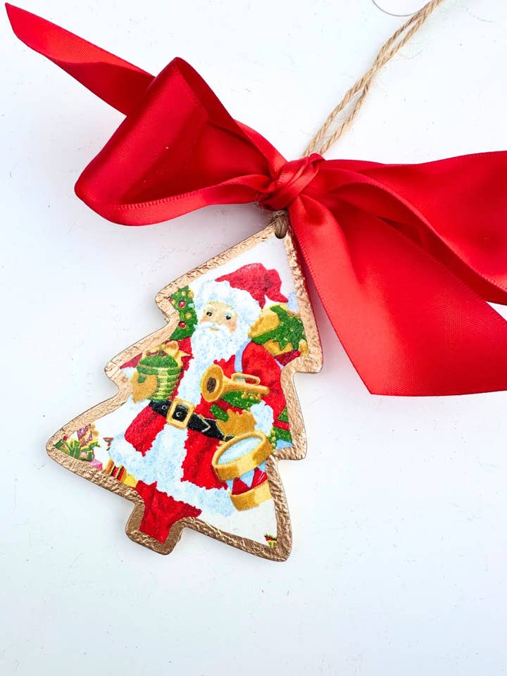 St. Nick Tree Ornament for wholesale by SoCharm Designs