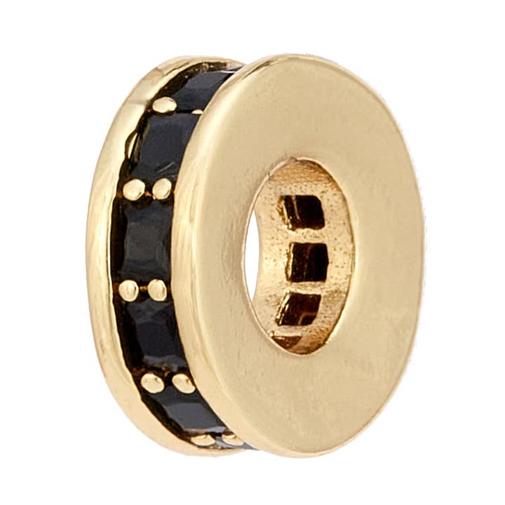 Black Stone Spacer voor wholesale door Duke and Jae