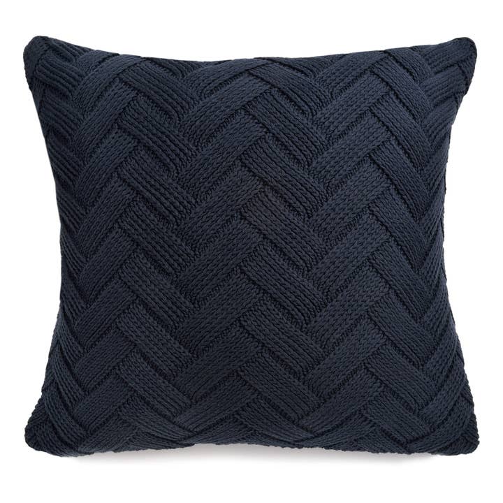 Racquel Pillow - Navy 24"x24" for wholesale by Merben International Inc.
