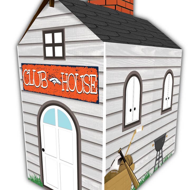 Clubhouse en carton des Denver Broncos pour la vente par Fan Creations