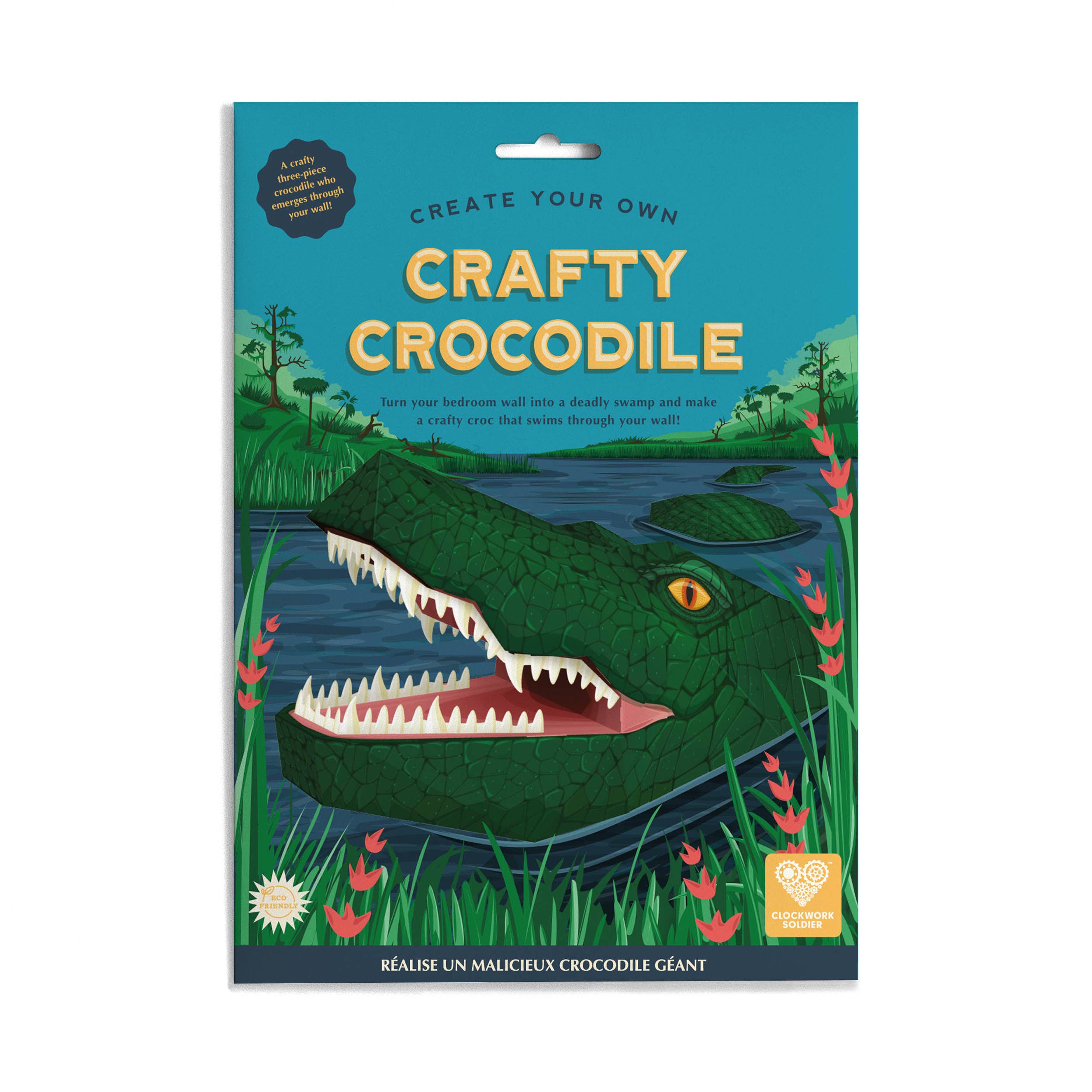 Clockwork Soldier - USA - Wholesale DIY Craft Kit - Kids - Create Your Own Crafty Crocodile1