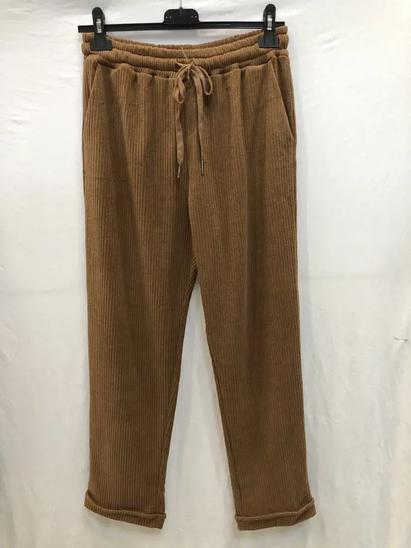Mimi & Gogo - Wholesale Pants - Women's - Corduroy pants @7940_JoggVelours10