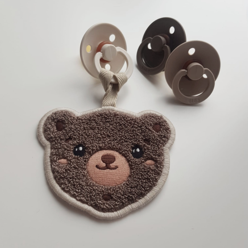Chewies & more - Wholesale Teether (Not Clip-On) - Baby - Chewies&more Speendoekje Bear1