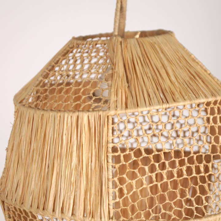 Bohome Living - Wholesale Chandelier/Hanging Light - Raffia lace pendant 35cm1