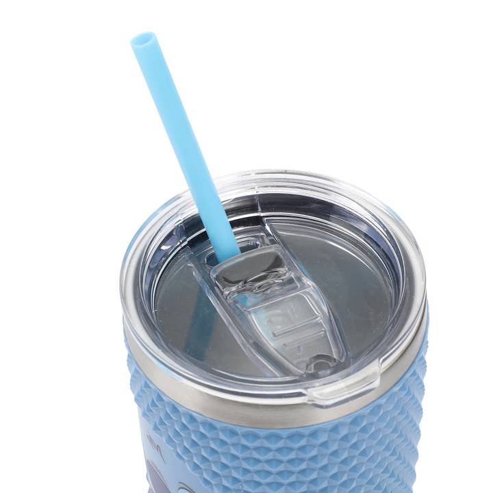 Bioworld Merchandising - Wholesale Insulated Mug/Tumbler - Lilo & Stitch Stitch Character Face Blue 20 Oz Spiked Tumbler5