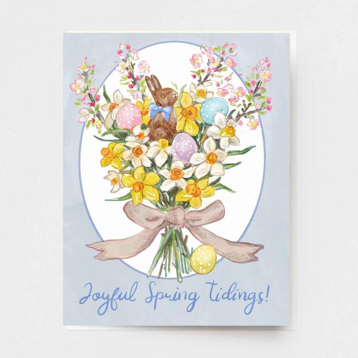 Easter Blooms Card for wholesale by Ingrid Press