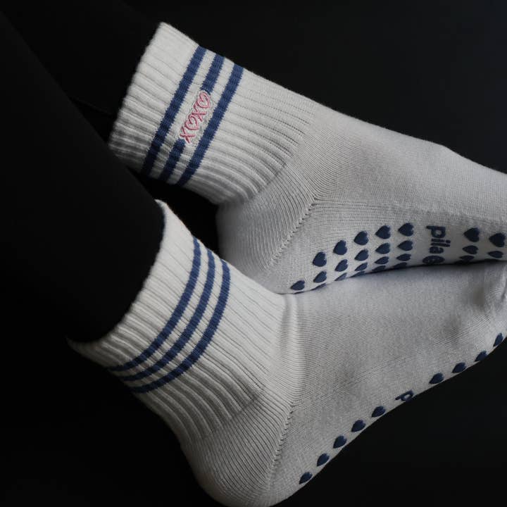 XOXO Grip Socks for wholesale by Pilabarre