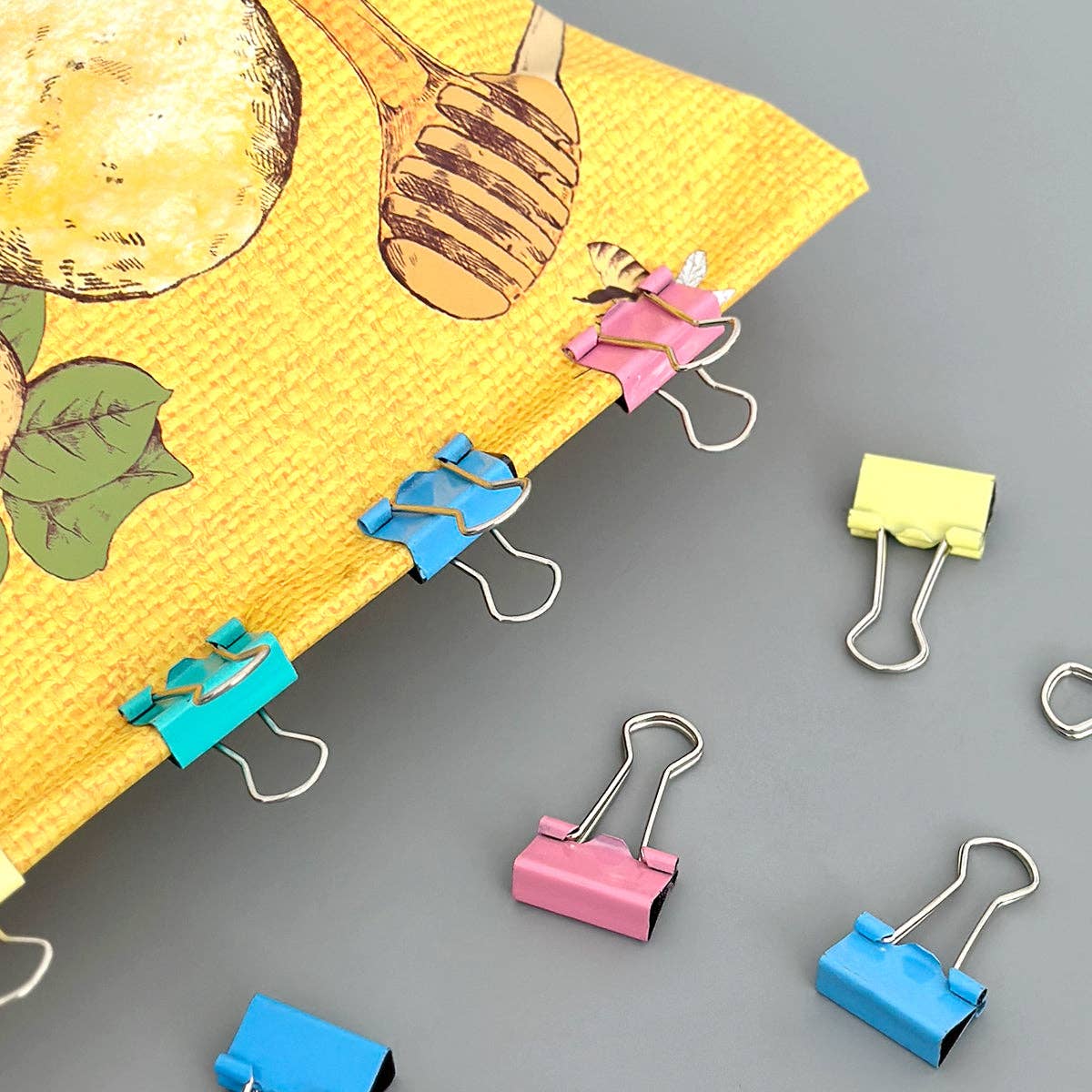 Wrapables.com - Wholesale Binderclip - Wrapables Multicolor Binder Clips for Office, Paper Clamps12