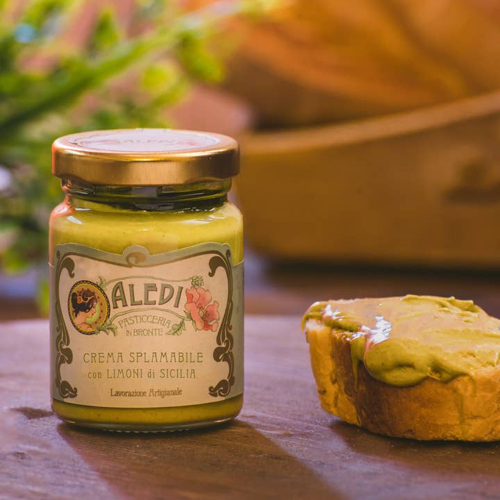 Aledi Pasticceria in Bronte - Vendita all'ingrosso Marmellata/Gelatina - Crema di Limoni Sicilia - 190 g1