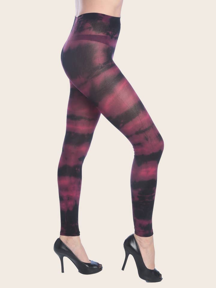 Isadora, Tipi toe, & James Fiallo - Vendita all'ingrosso Collant - Donna - Collant moda donna Isadora Tie Dye colorato