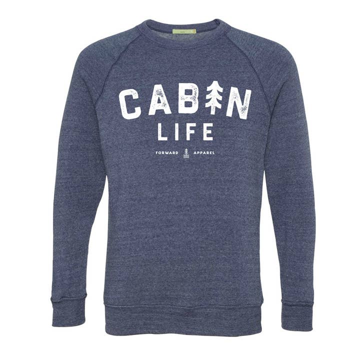 Cabin Life Crew – Navy for wholesale by Forward Apparel Co.