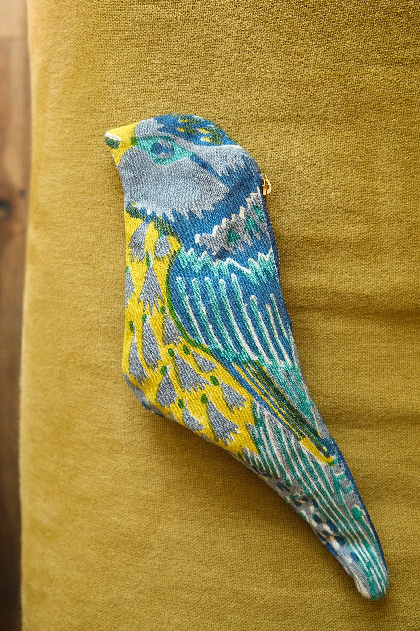 East End Press - Wholesale Pencil Case/Pouch - UK/EU: Blue Tit Fabric Case2