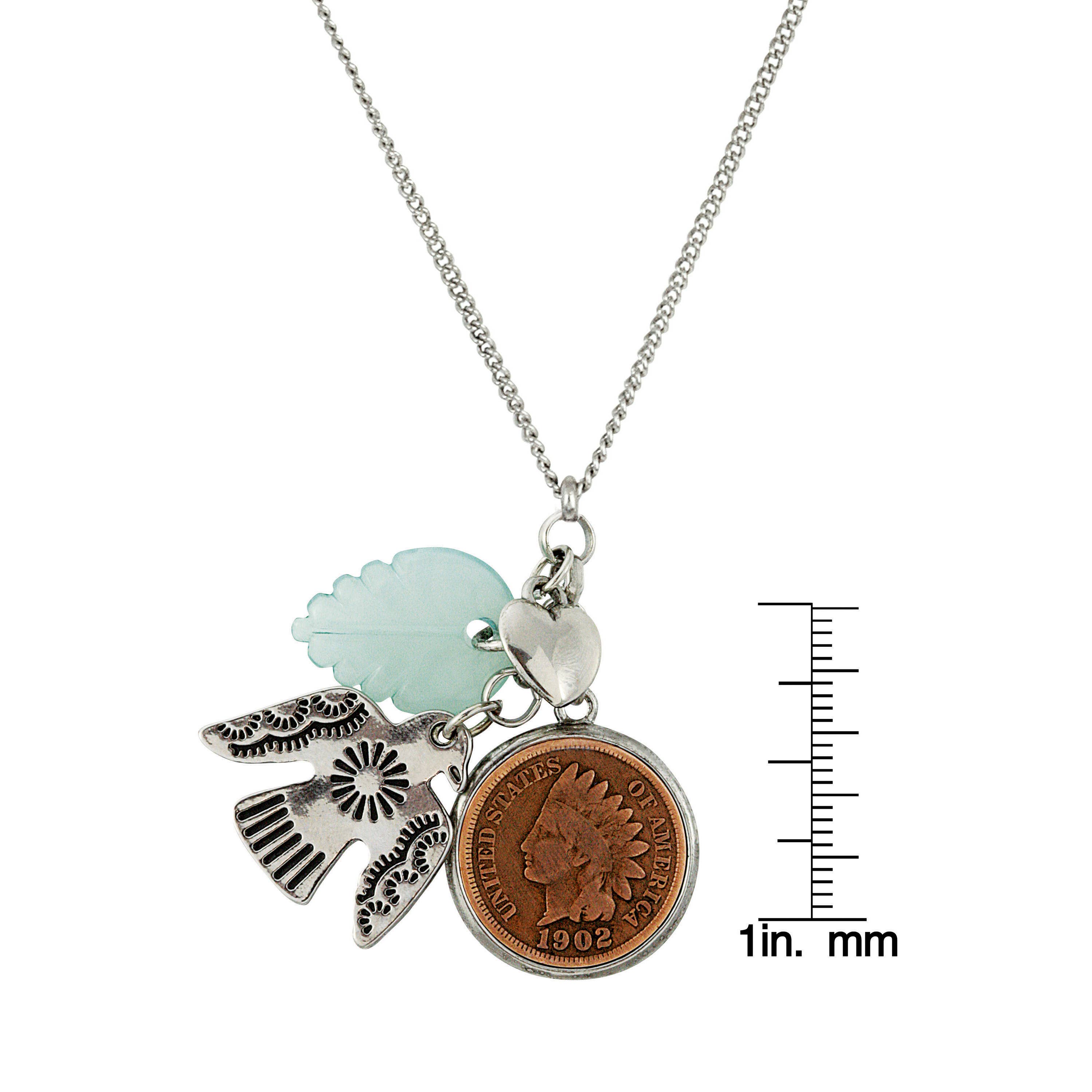 American Coin Treasures - Wholesale Pendant/Charm Necklace - Indian Penny Southwestern Charm Pendant2
