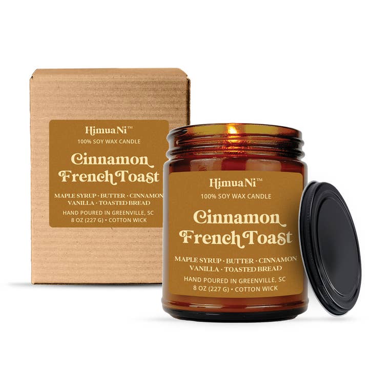 Cinnamon French Toast | Soy Candle for wholesale by Himua Ni