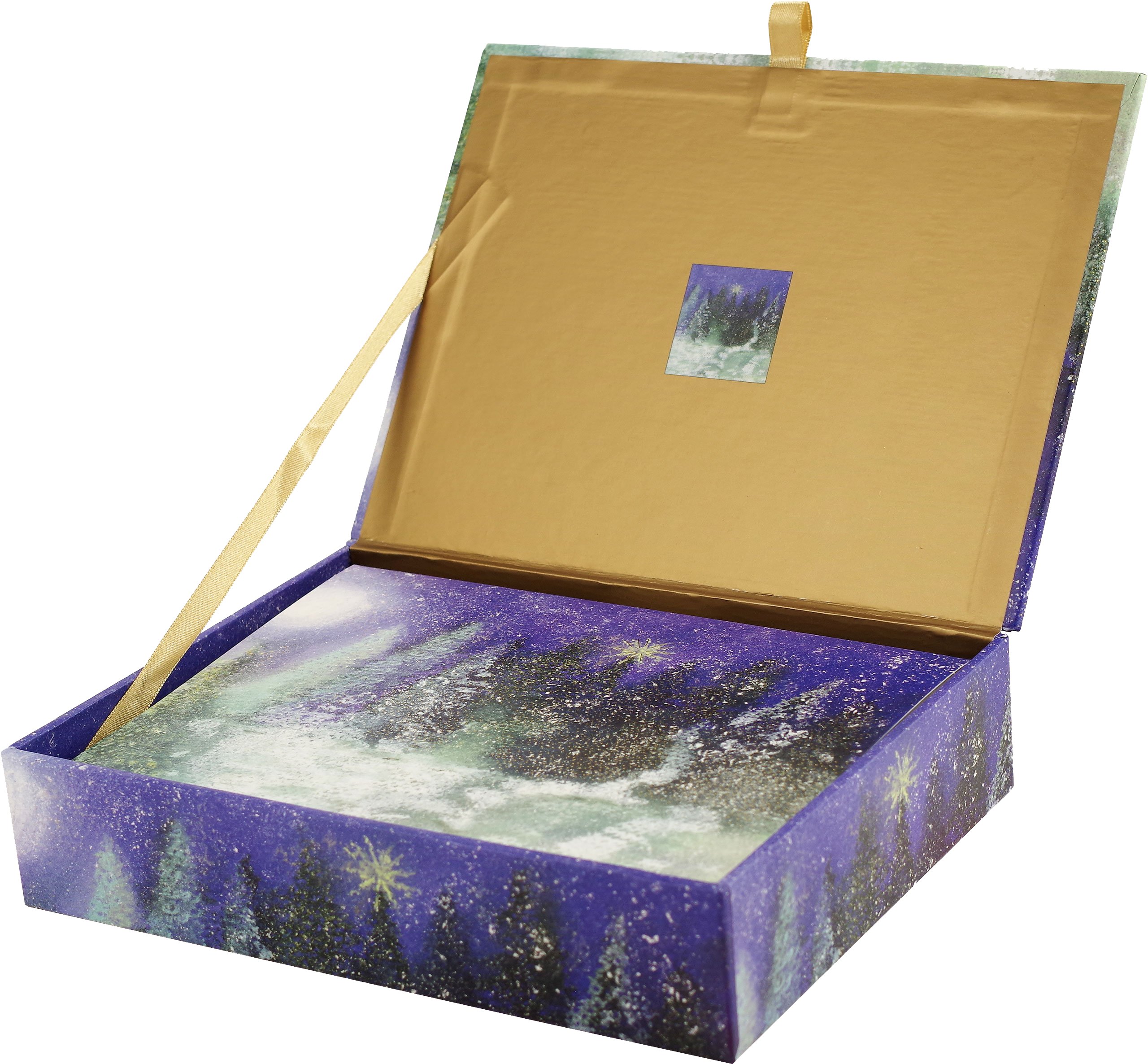 Peter Pauper Press - Wholesale Christmas Card - Silent Night Deluxe Boxed Holiday Cards1