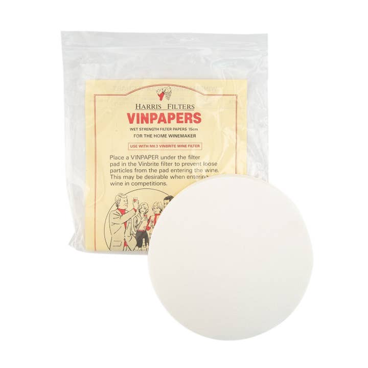 ABC Crafted Series - Wholesale DIY Drink Kit - Vin Papers 48 Filter Pads 10 packs per Case (15 cm | 5.9 in)