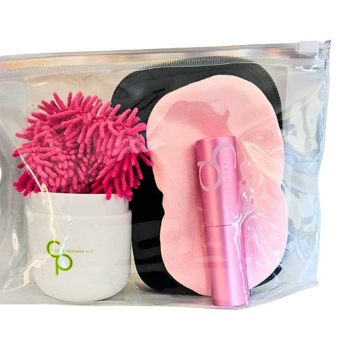 Clean Peepers - Wholesale Eyewear Cases & Holders - Women's - EYEGLASS EGGS™ Travelista Deluxe Kit1