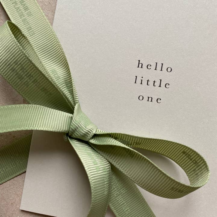 JOYEM - Wholesale Baby Card - Hello Little One - Baby Card
