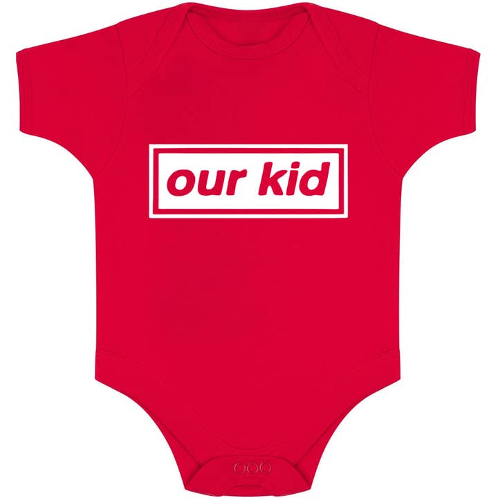 ZZZEBRAAA LIMITED - Wholesale Bodysuit (Non-Footed) - Baby - Our Kid Baby Grow - Hand Printed - Funny Manchester Inspired3