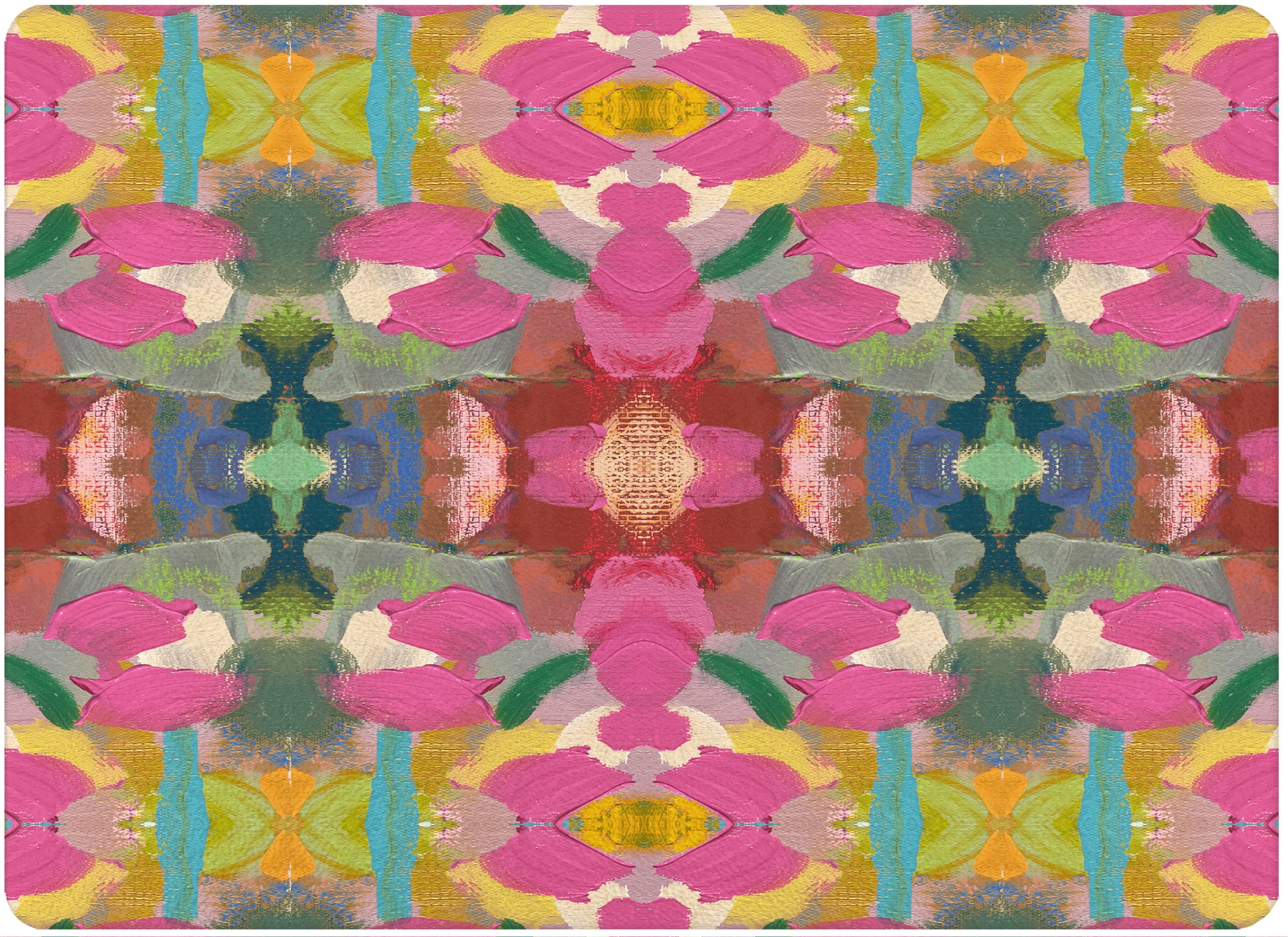 Marye-Kelley - Wholesale Cutting Board - Moroccan Pink by Laura Park Glass Cutting Board0