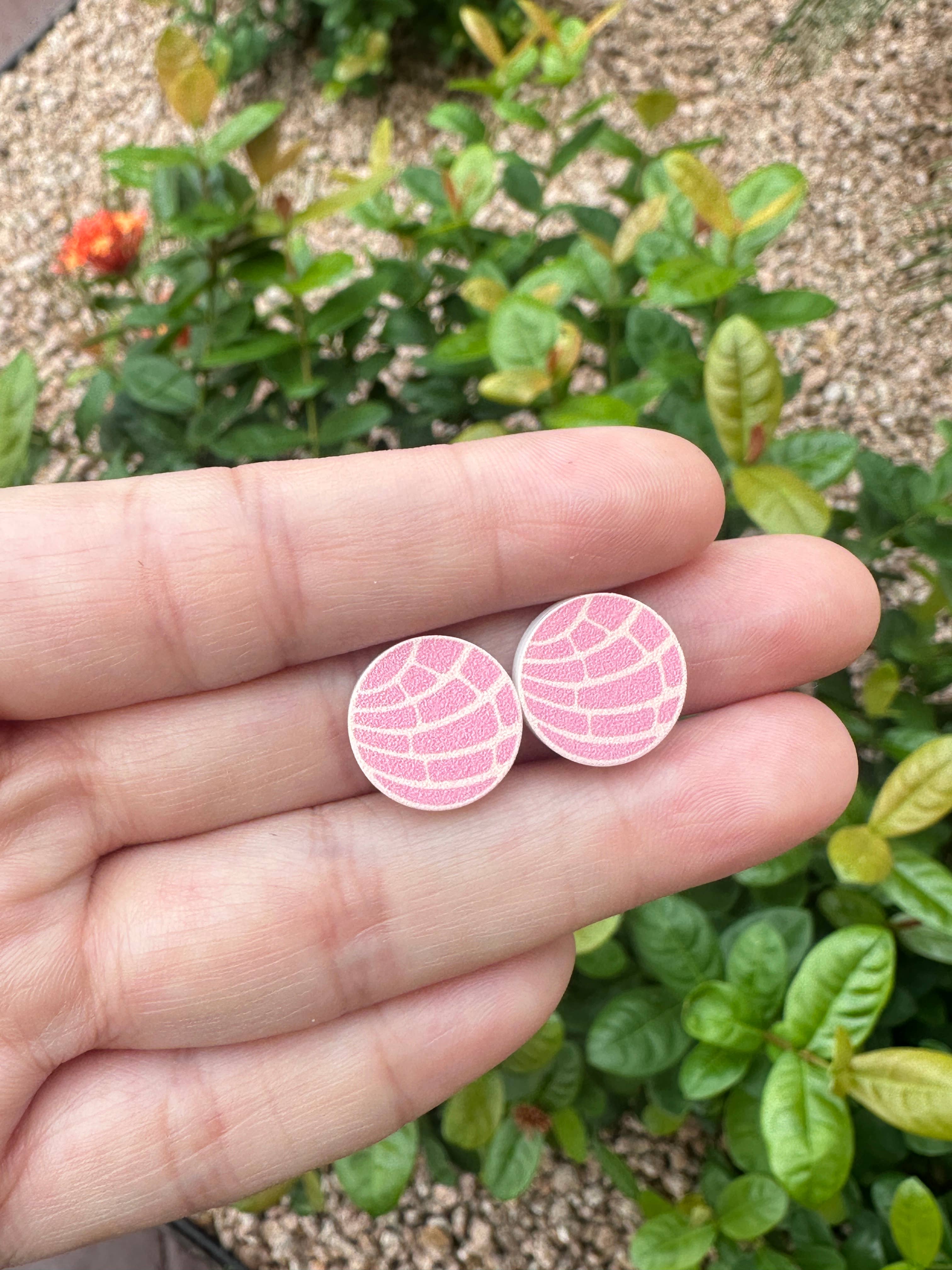 Laser & Color Designs LLC - Wholesale Stud/Post Earrings - Conchas Earrings | Food Earrings | Bread Earrings0