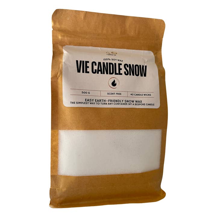 VIE - Wholesale Craft Supplies - Vie Candle Snow, 500g, 40 Candle Wicks